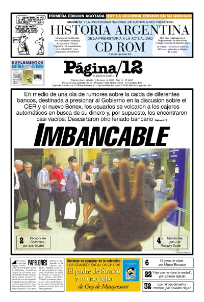 Tapa de la fecha 11-05-2002