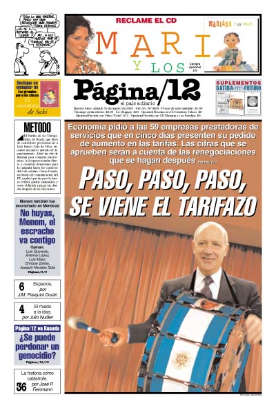 Tapa de la fecha 10-08-2002