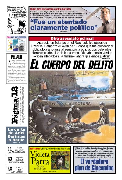 Tapa de la fecha 22-09-2002
