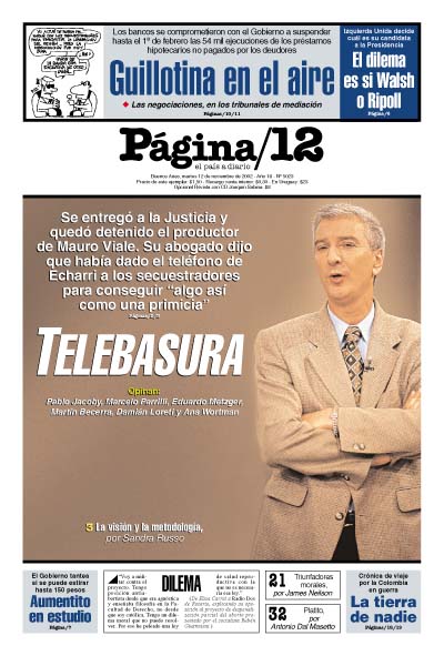 Tapa de la fecha 12-11-2002