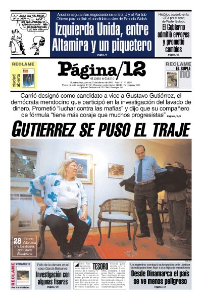 Tapa de la fecha 27-02-2003