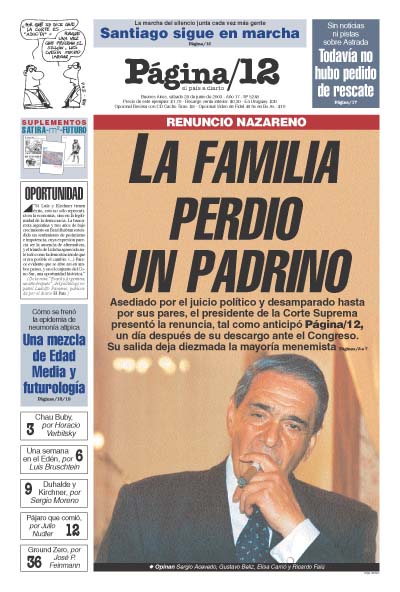 Tapa de la fecha 28-06-2003