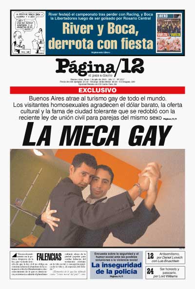 Tapa de la fecha 07-07-2003