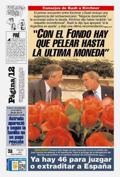 Tapa de la fecha 24-07-2003