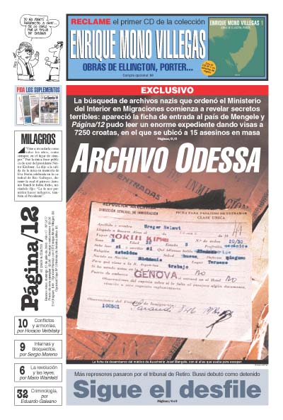 Tapa de la fecha 27-07-2003