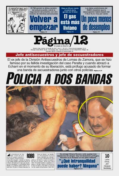 Tapa de la fecha 29-07-2003