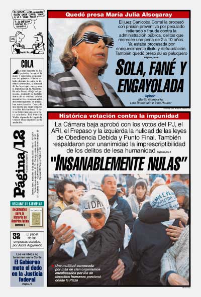 Tapa de la fecha 13-08-2003