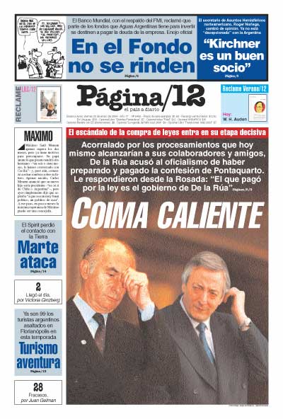 Tapa de la fecha 23-01-2004