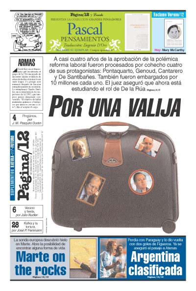 Tapa de la fecha 24-01-2004
