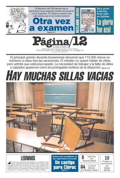 Tapa de la fecha 22-03-2004