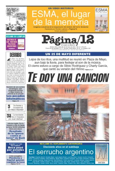 Tapa de la fecha 26-05-2004
