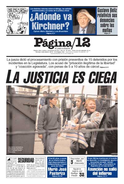 Tapa de la fecha 03-08-2004