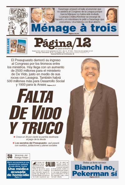 Tapa de la fecha 16-09-2004