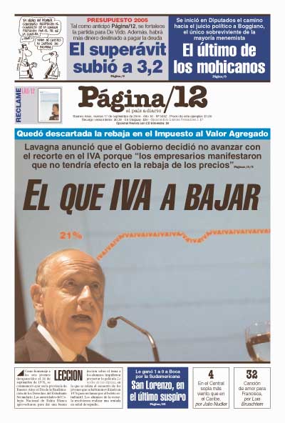 Tapa de la fecha 17-09-2004