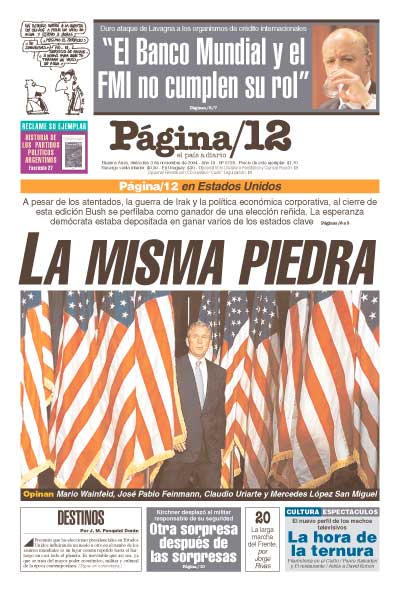 Tapa de la fecha 03-11-2004