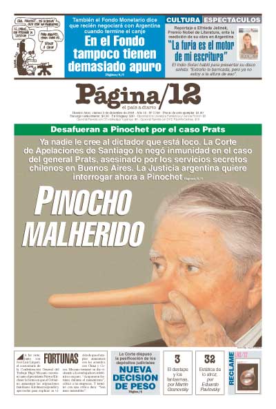 Tapa de la fecha 03-12-2004