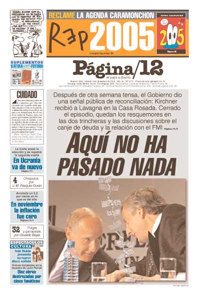 Tapa de la fecha 04-12-2004