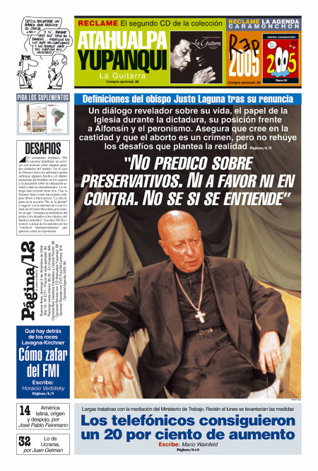 Tapa de la fecha 05-12-2004