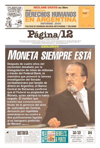 Tapa de la fecha 06-12-2004