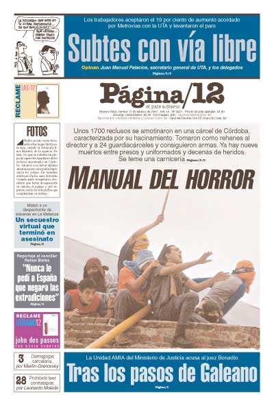 Tapa de la fecha 11-02-2005