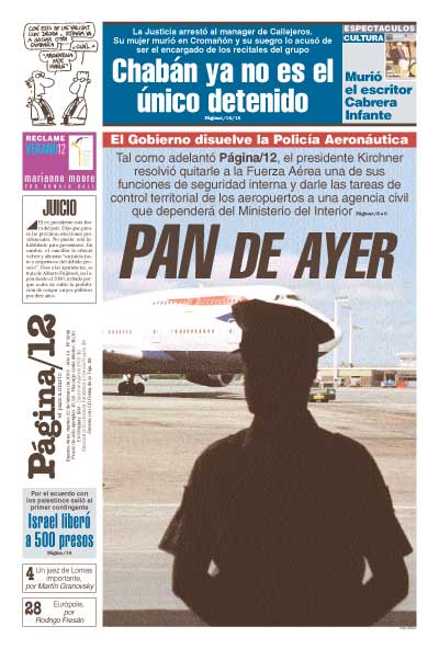 Tapa de la fecha 22-02-2005