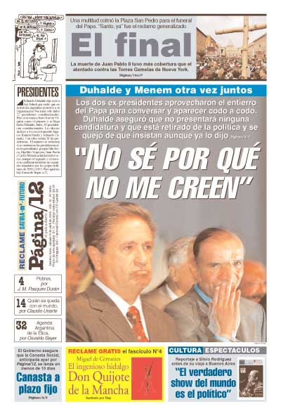 Tapa de la fecha 09-04-2005