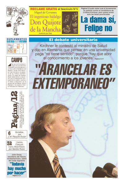 Tapa de la fecha 16-04-2005
