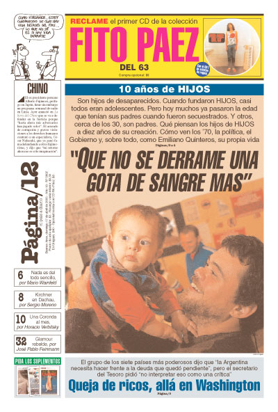 Tapa de la fecha 17-04-2005