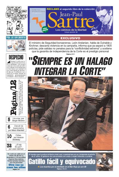 Tapa de la fecha 24-07-2005