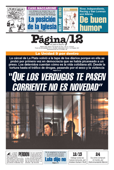 Tapa de la fecha 22-08-2005