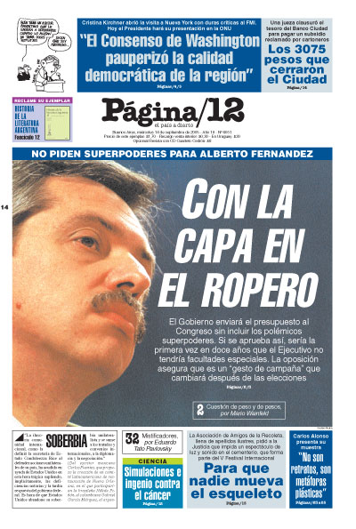 Tapa de la fecha 14-09-2005