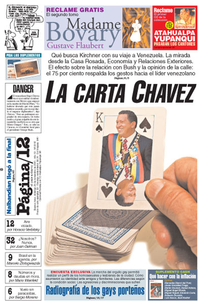 Tapa de la fecha 20-11-2005