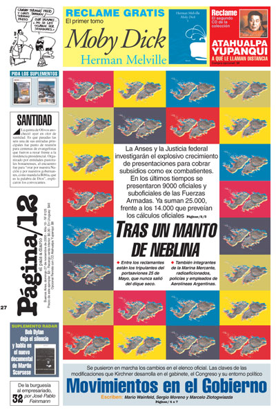 Tapa de la fecha 27-11-2005