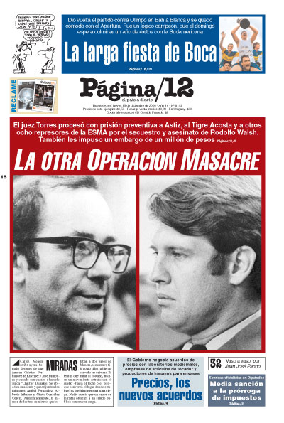 Tapa de la fecha 15-12-2005