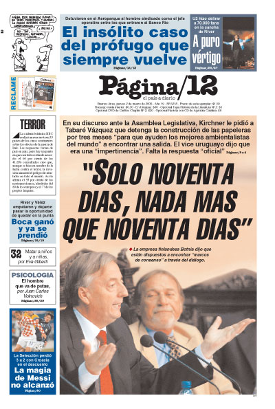 Tapa de la fecha 02-03-2006