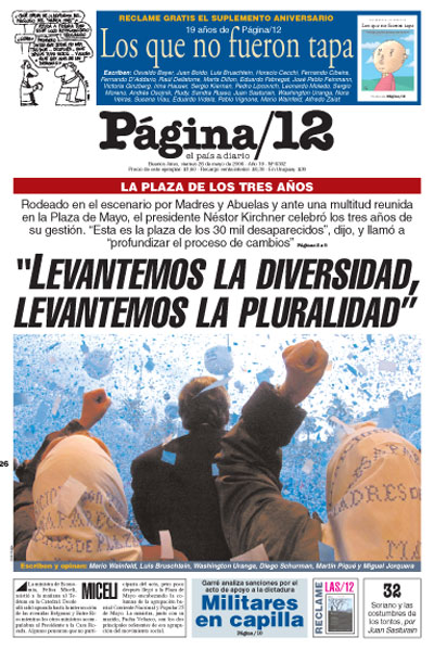 Tapa de la fecha 26-05-2006