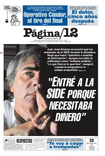 Tapa de la fecha 12-09-2006