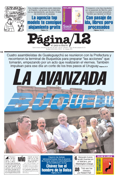 Tapa de la fecha 10-01-2007