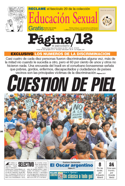 Tapa de la fecha 26-02-2007