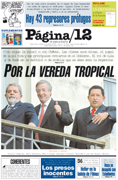 Tapa de la fecha 11-03-2007