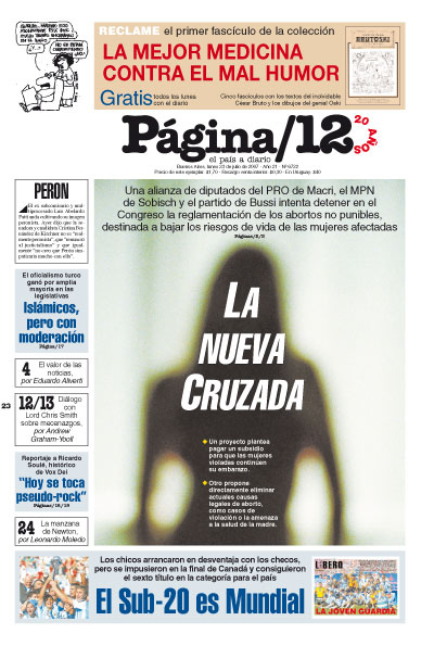 Tapa de la fecha 23-07-2007