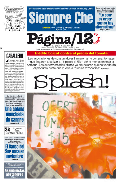 Tapa de la fecha 09-10-2007