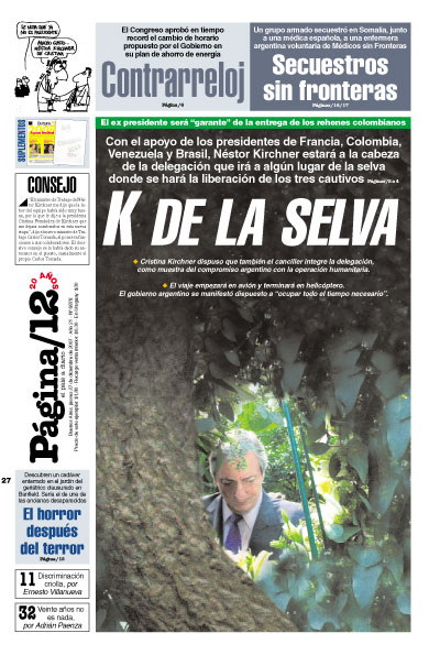 Tapa de la fecha 27-12-2007