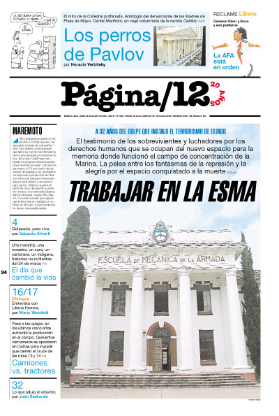 Tapa de la fecha 24-03-2008