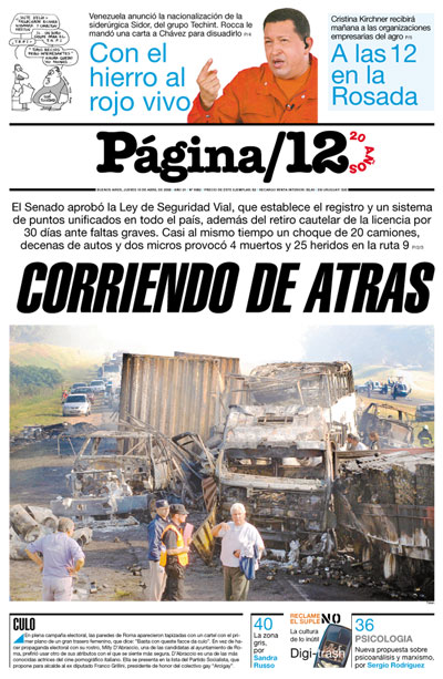 Tapa de la fecha 10-04-2008