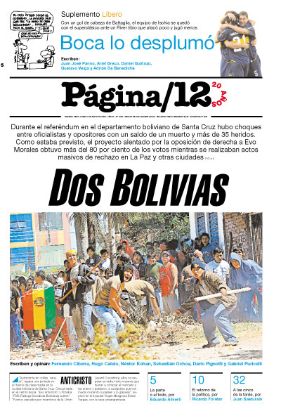 Tapa de la fecha 05-05-2008