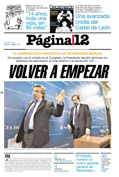 Tapa de la fecha 19-07-2008