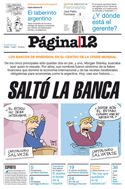 Tapa de la fecha 21-09-2008