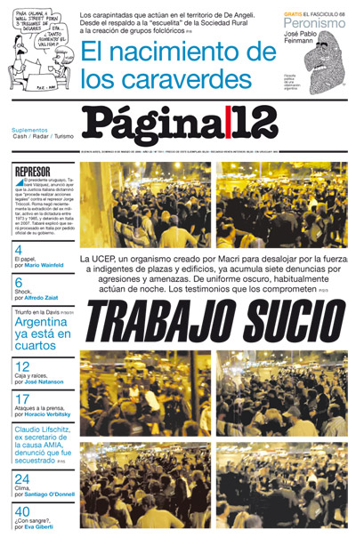 Tapa de la fecha 08-03-2009