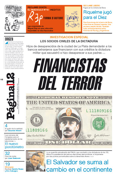 Tapa de la fecha 16-03-2009